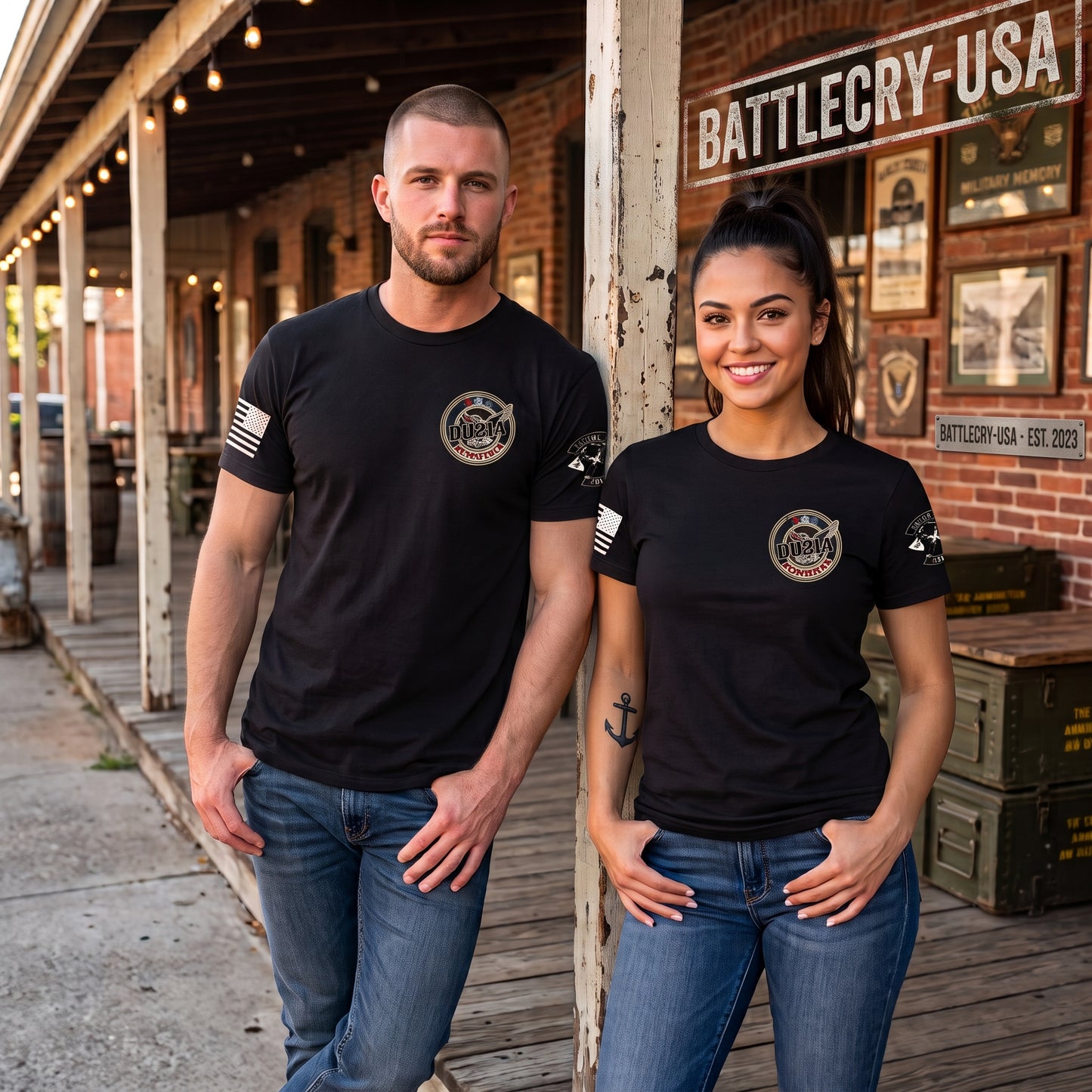 DD214 USA UNISEX