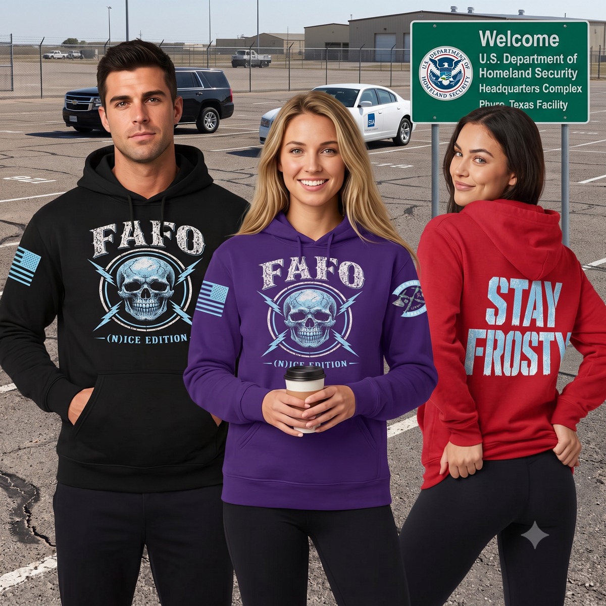 FAFO NICE HOODIE