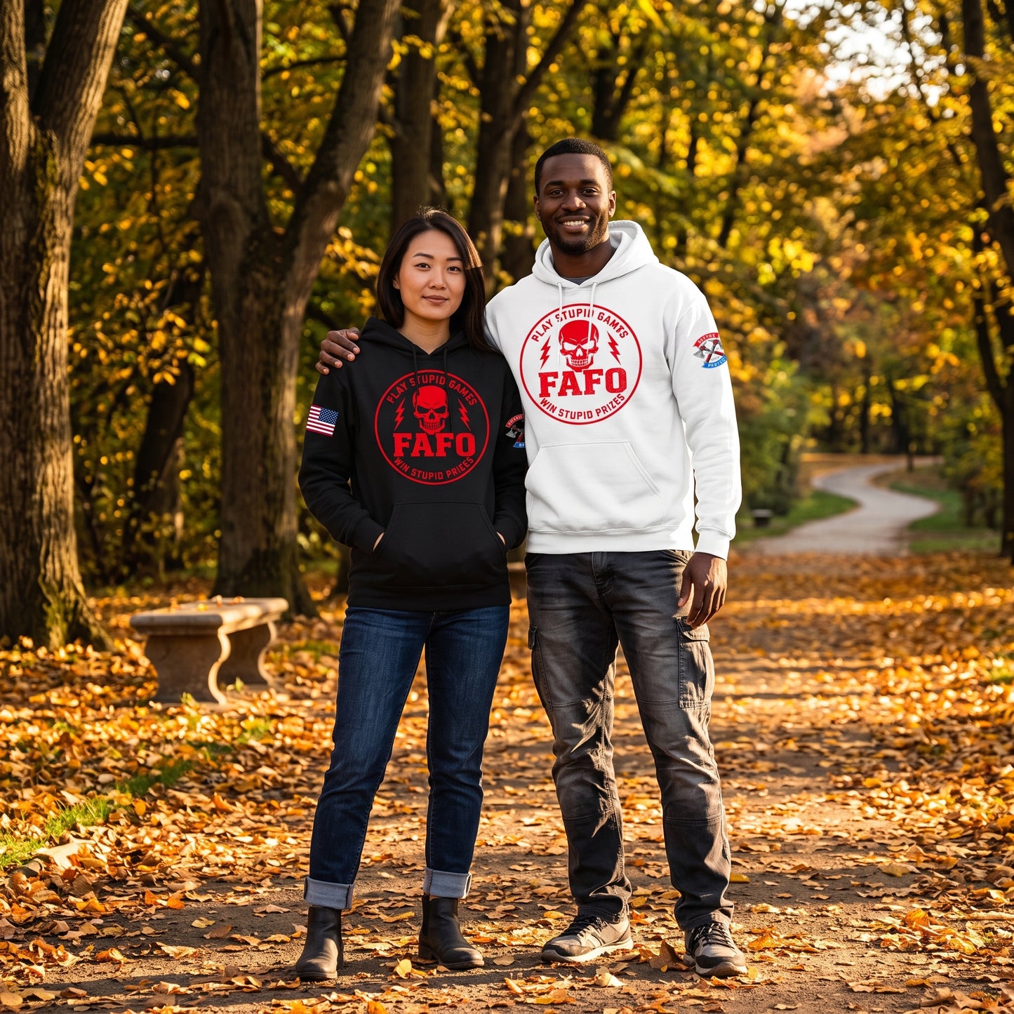 FAFO RED 2 HOODIE UNISEX