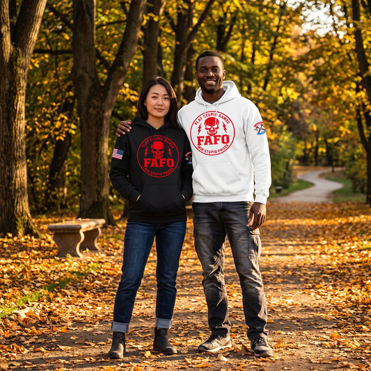 FAFO RED 2 HOODIE UNISEX