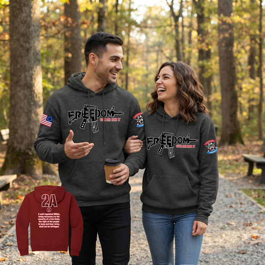 FREEDOM 2A UNISEX HOODIE (COME AND TAKE IT)