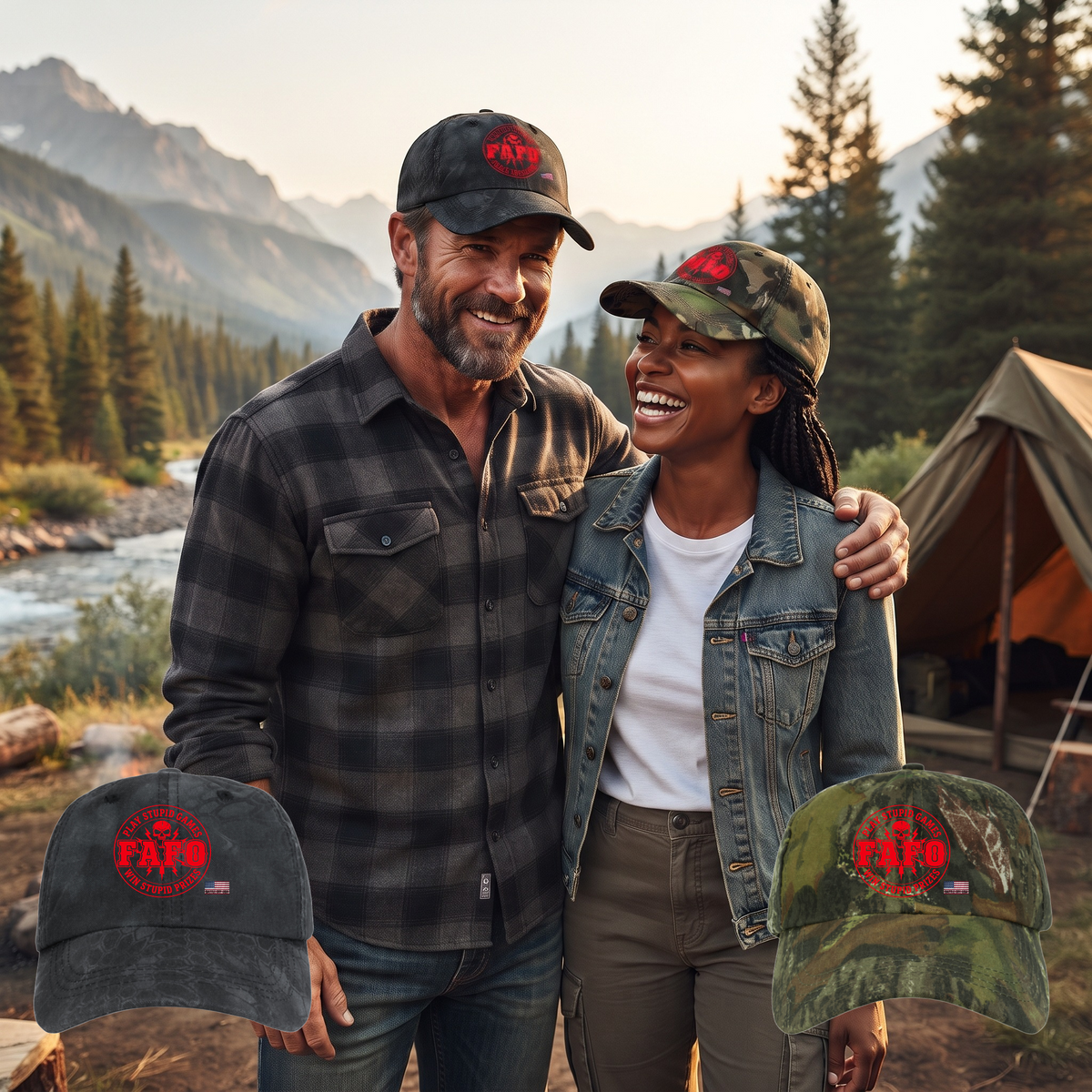 FAFO UNISEX PRO Camouflage HAT