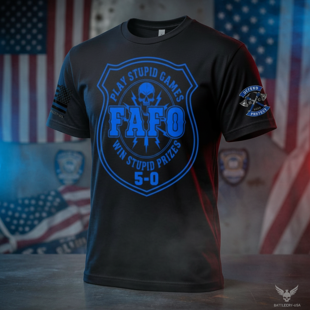 FAFO BACK THE BLUE UNISEX