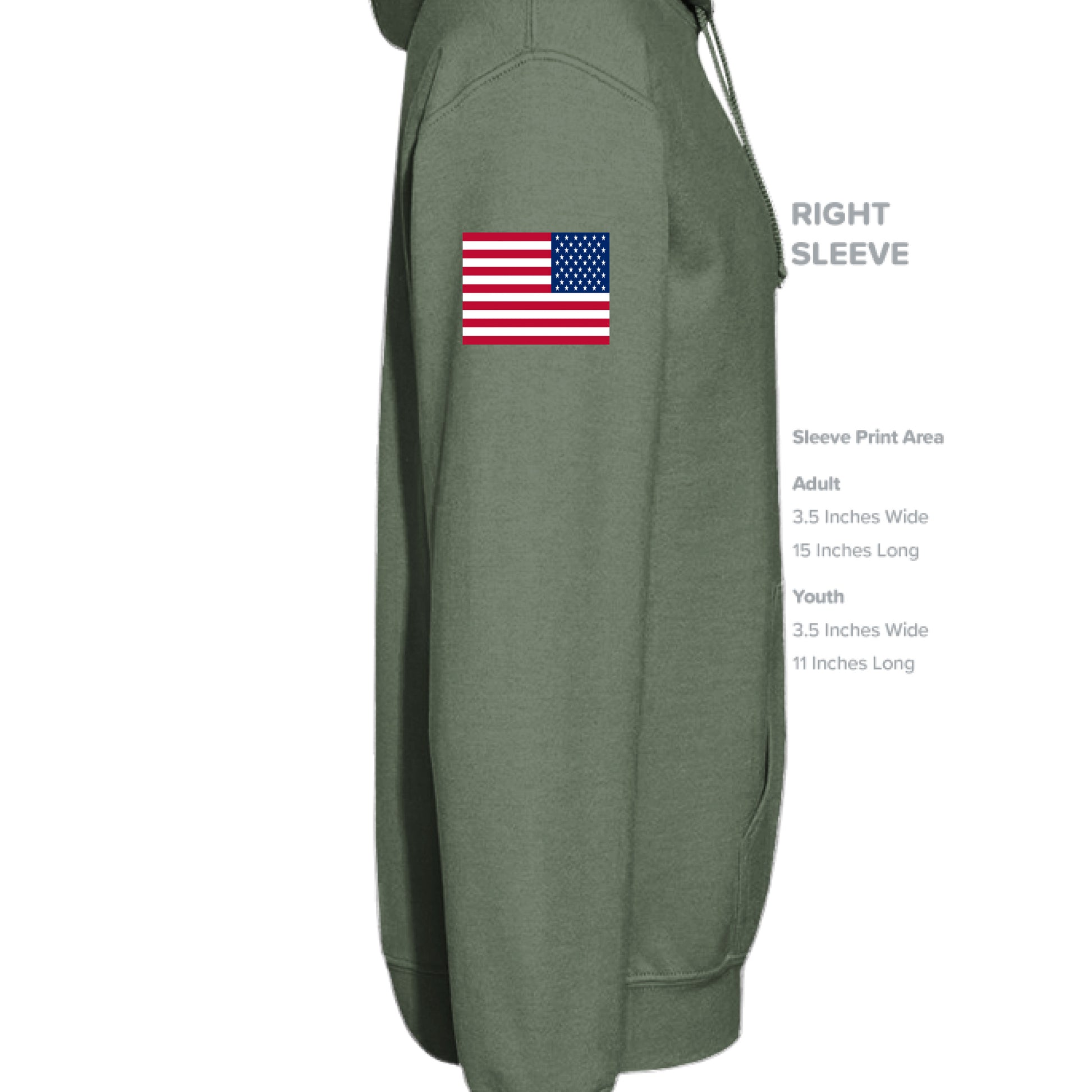 Military Green Heather - SLEEVE_RIGHT