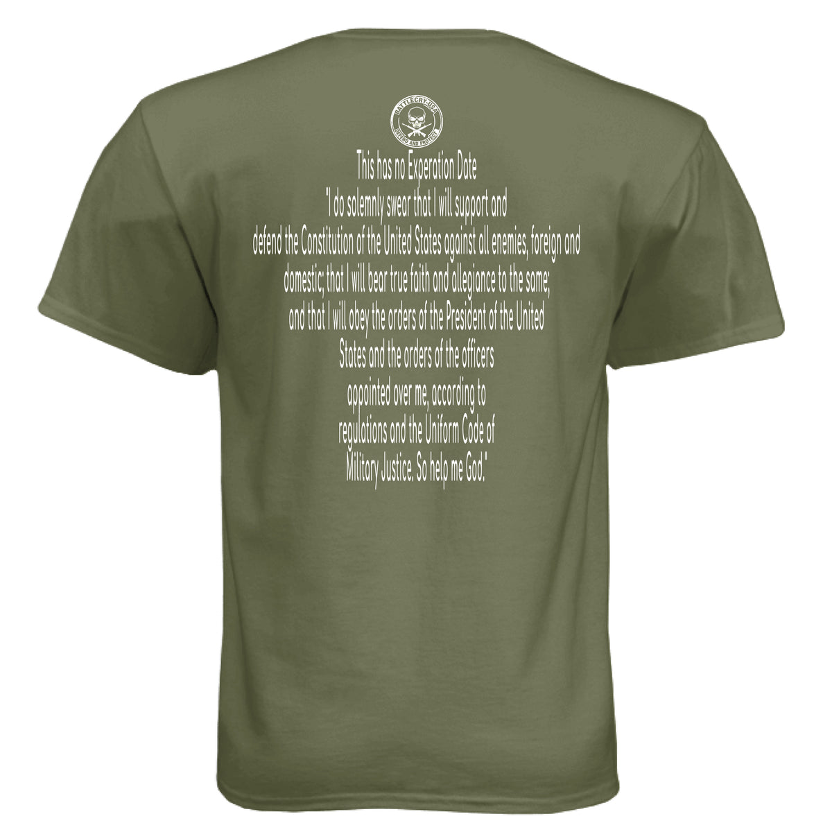 Military Green - BACK