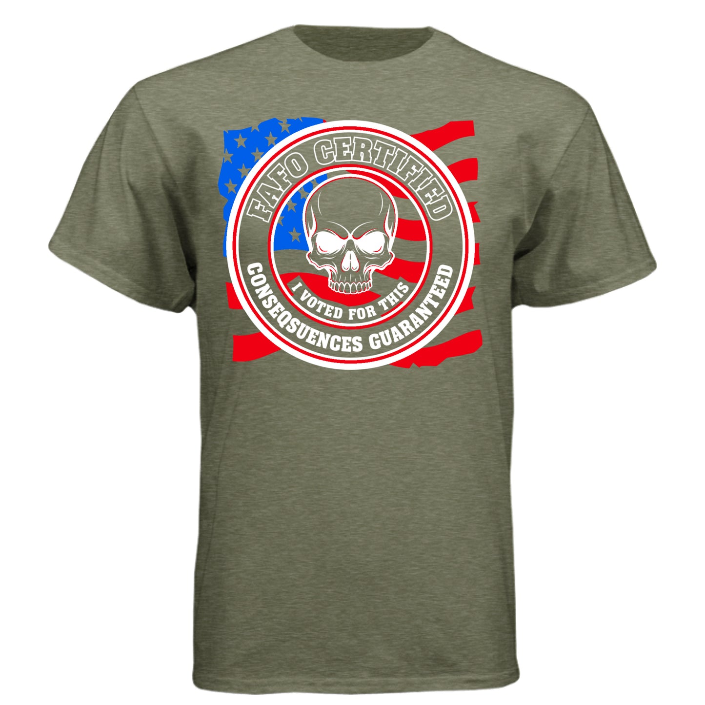 MILITARY GREEN - FRONT