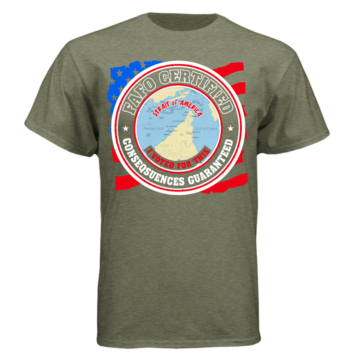 MILITARY GREEN - FRONT