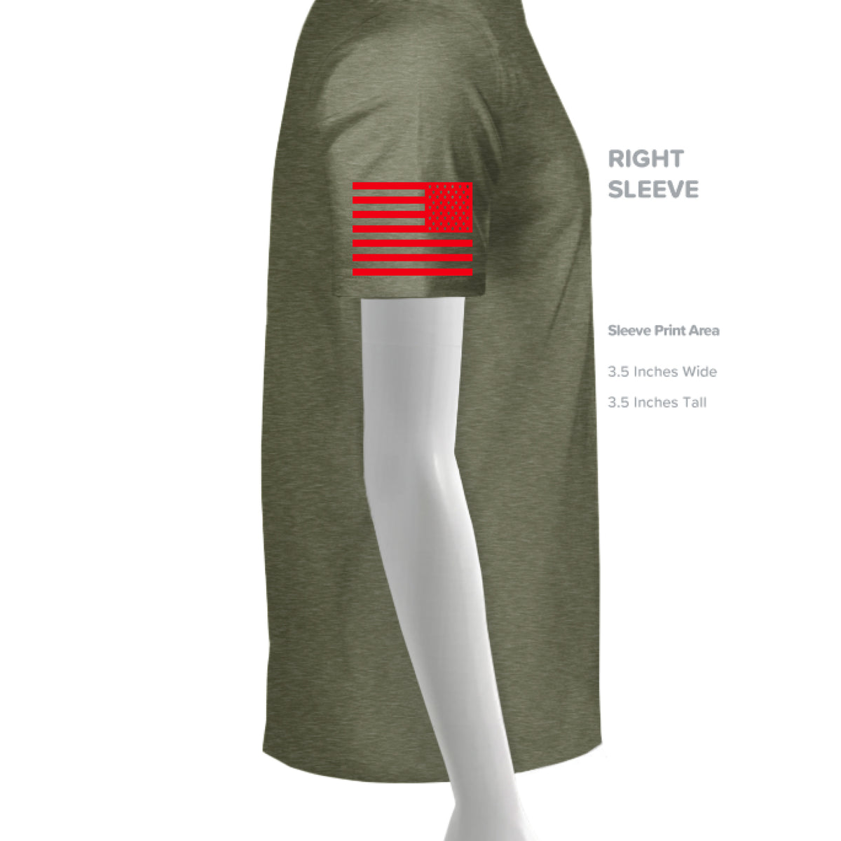 MILITARY GREEN - SLEEVE_RIGHT