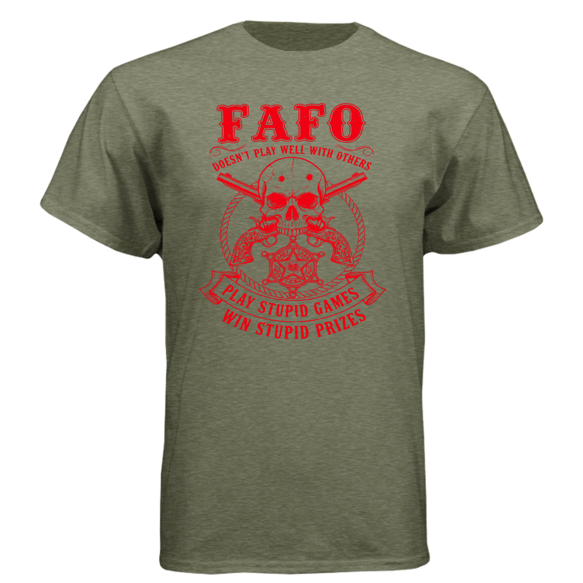 MILITARY GREEN - 6010 - FRONT