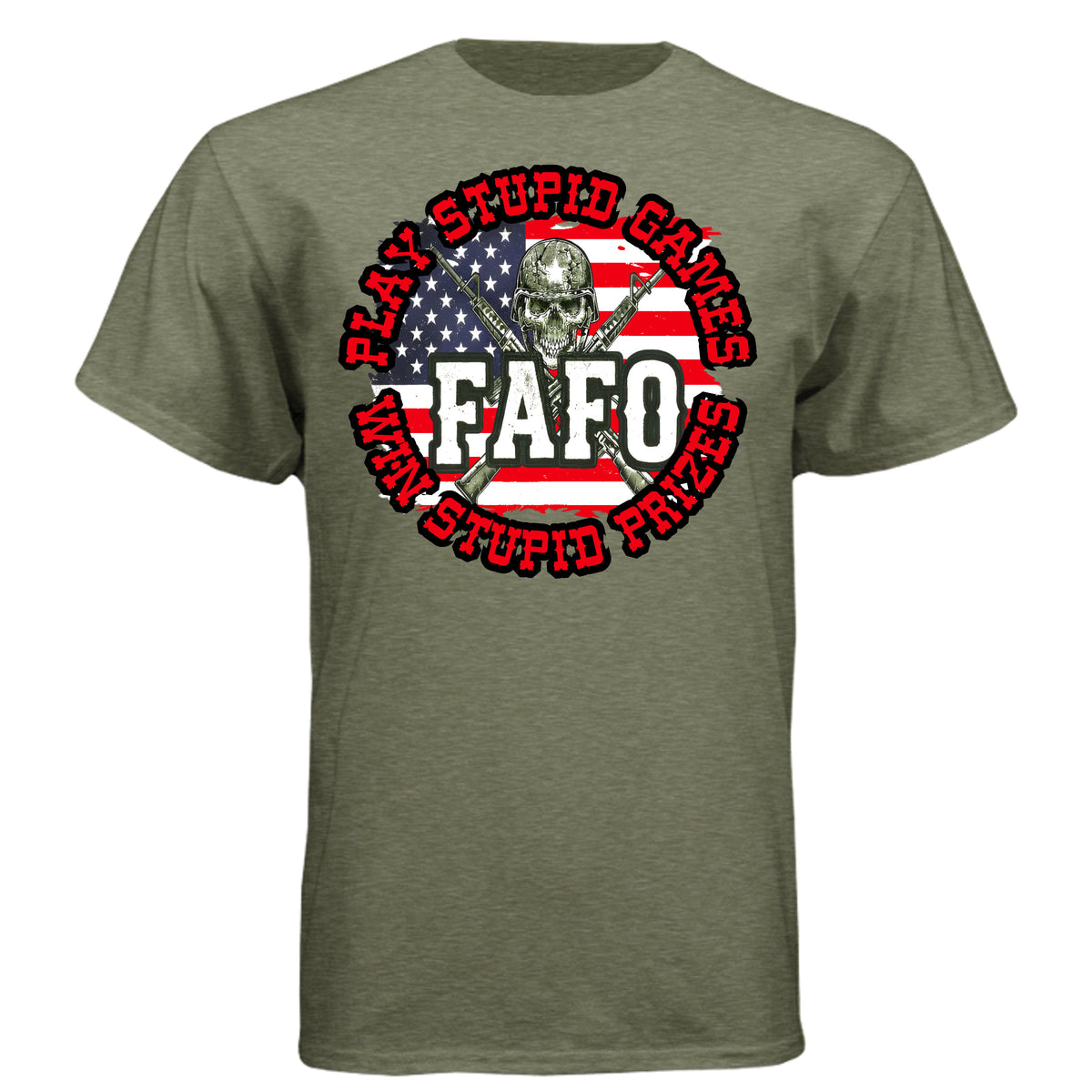 MILITARY GREEN - 6010 - FRONT