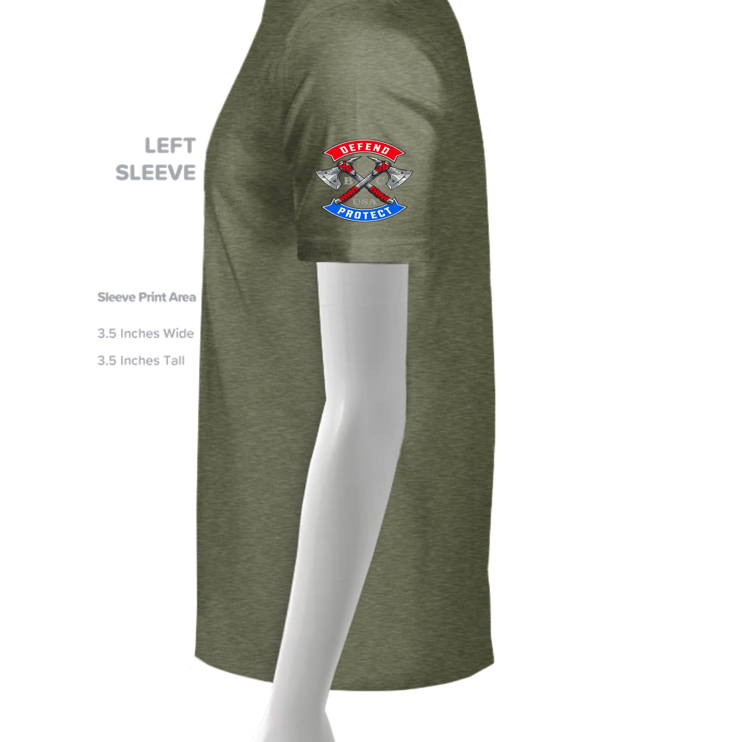 MILITARY GREEN - 6010 - SLEEVE_LEFT