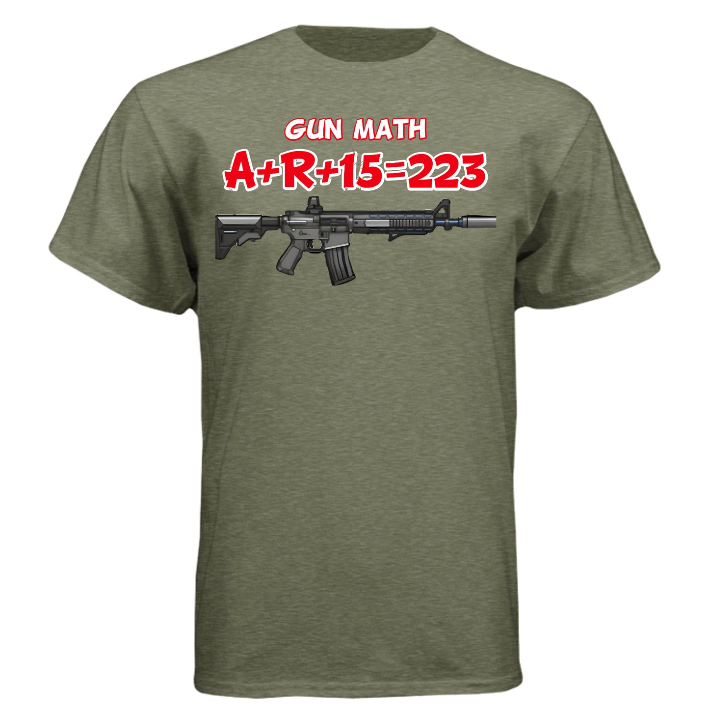 MILITARY GREEN - 6010 - FRONT