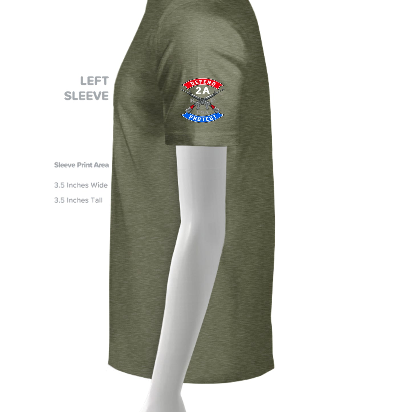 MILITARY GREEN - 6010 - SLEEVE_LEFT