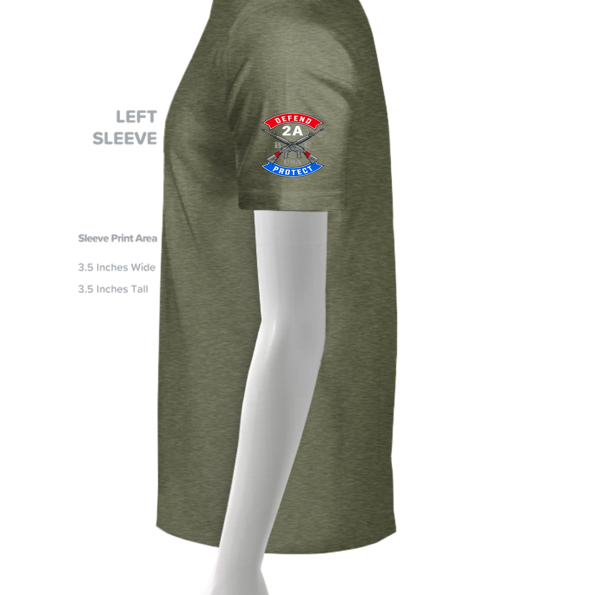 MILITARY GREEN - 6010 - SLEEVE_LEFT