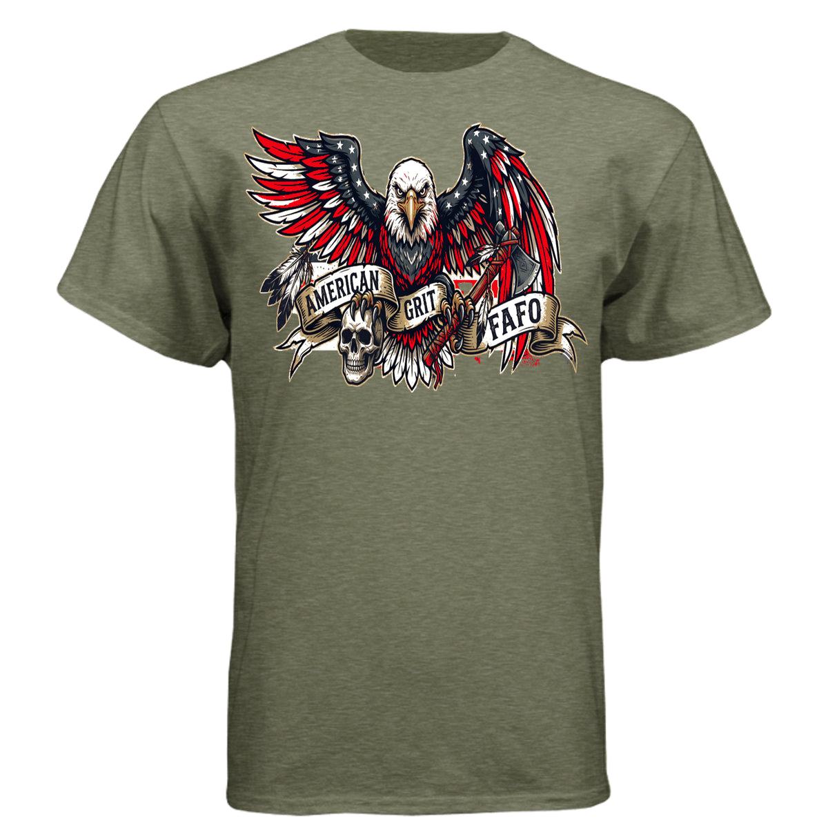 MILITARY GREEN - 6010 - FRONT