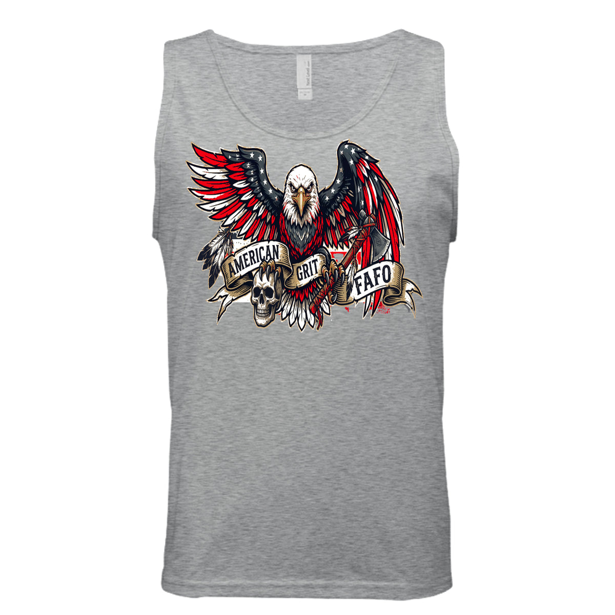 Heather Grey - 3633 - FRONT