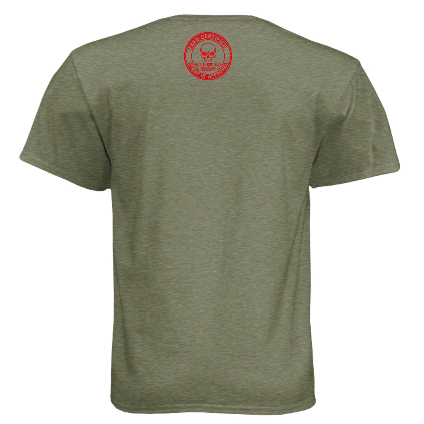 MILITARY GREEN - 6010 - BACK