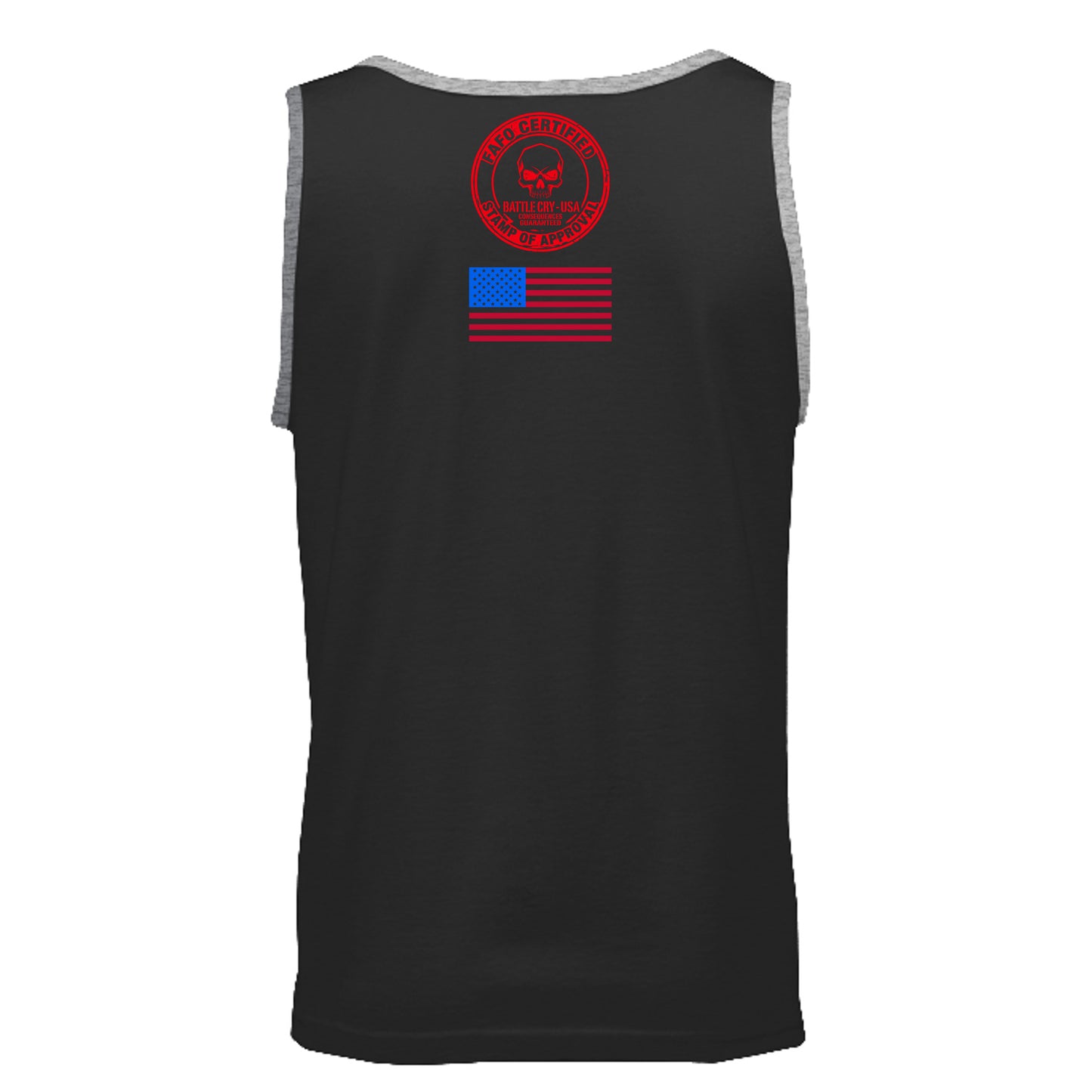 Black/ Heather Grey - 3633 - BACK