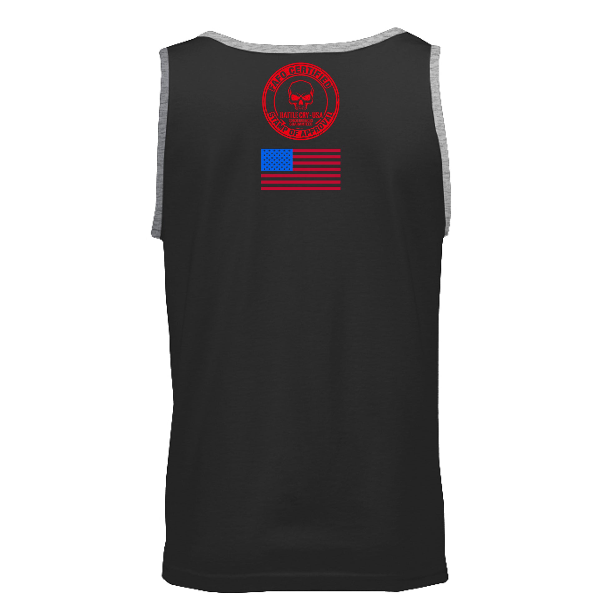 Black/ Heather Grey - 3633 - BACK
