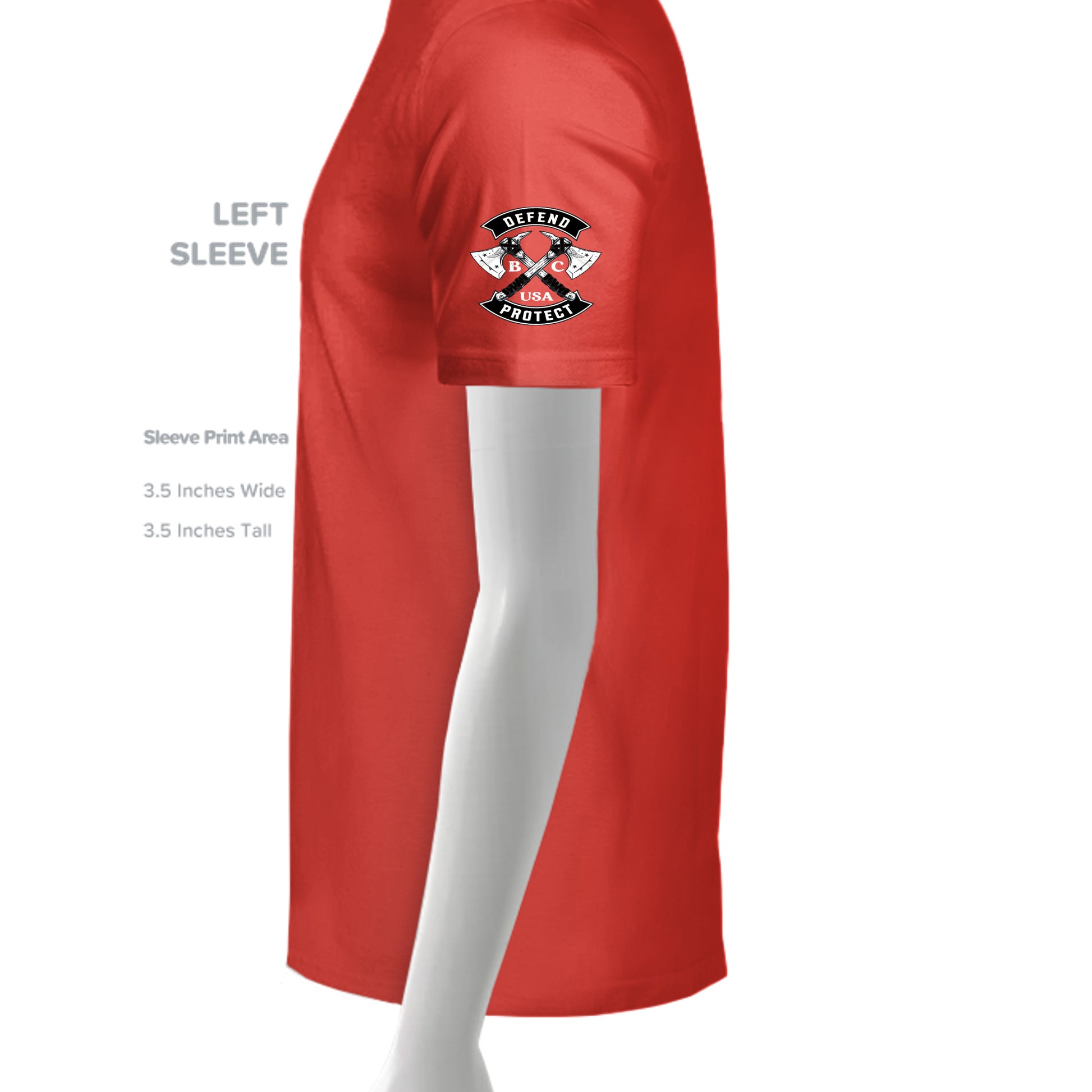 POPPY RED - 5180R - SLEEVE_LEFT