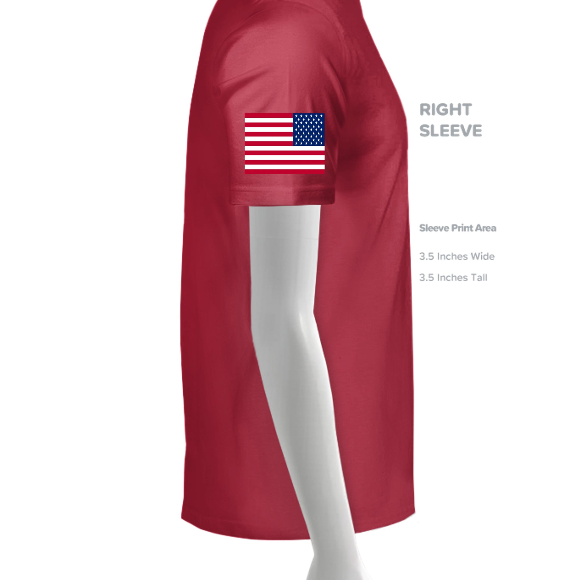 Athletic Red - SL04 - SLEEVE_RIGHT