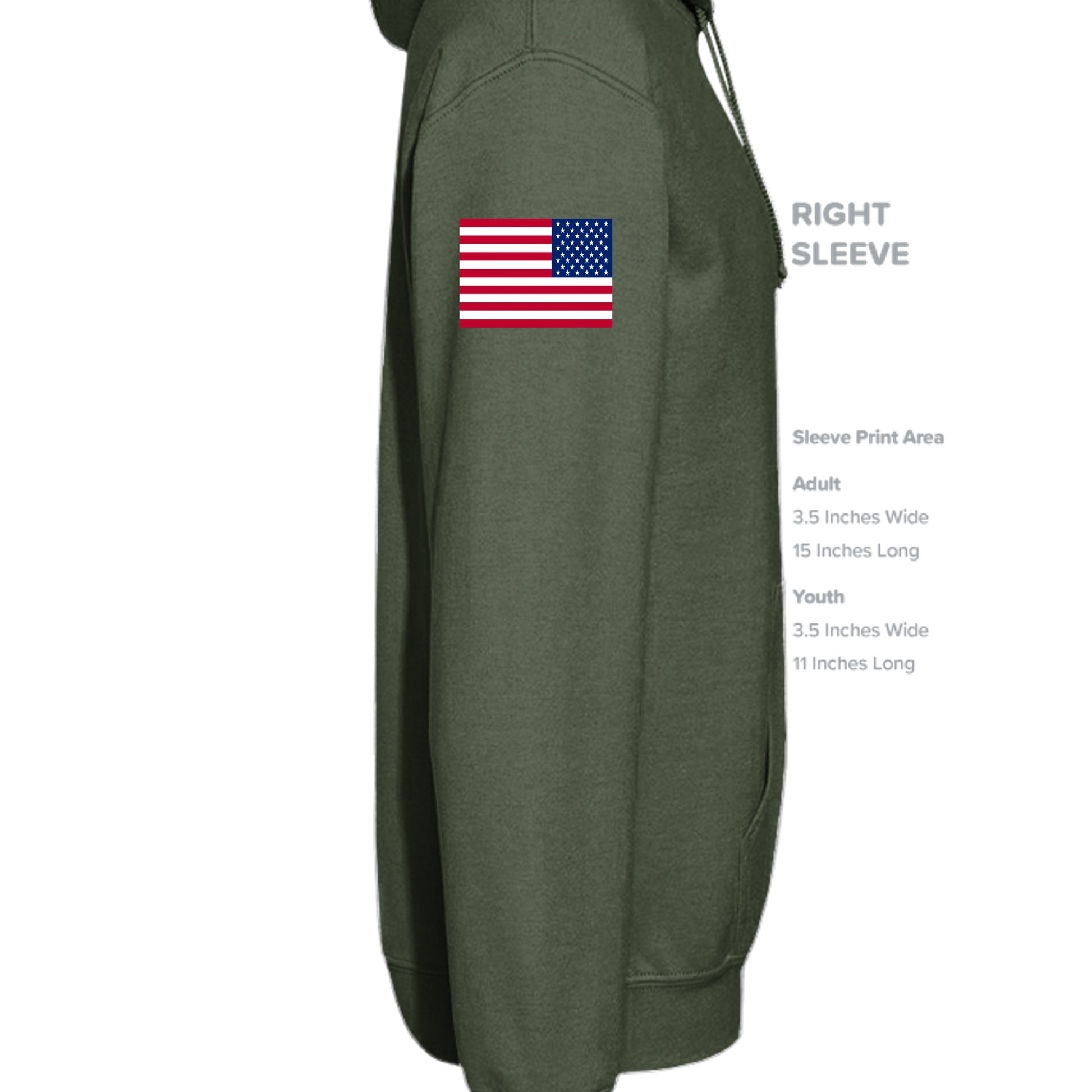 MILITARY GREEN - 996 - SLEEVE_RIGHT