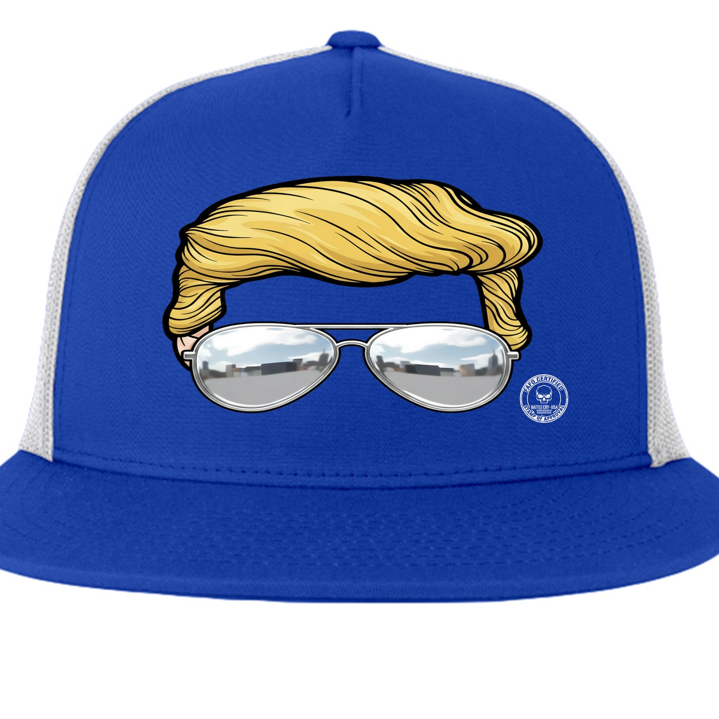 True Royal/ White - STC38 - FRONT