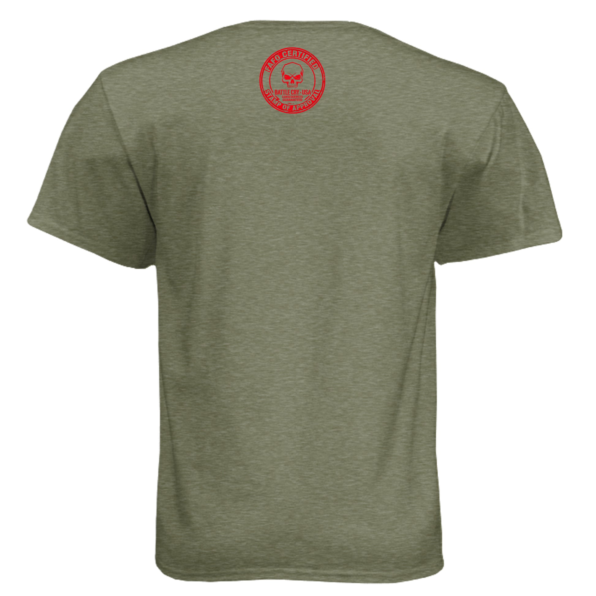 MILITARY GREEN - 6010 - BACK