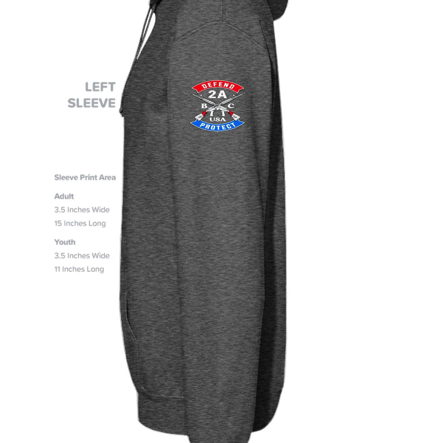BLACK HEATHER - 996 - SLEEVE_LEFT