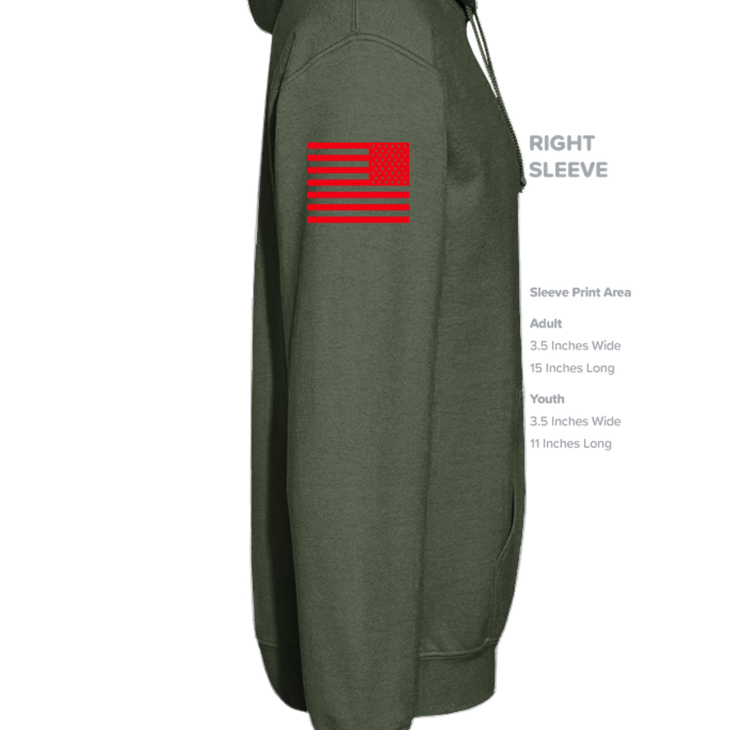 MILITARY GREEN - 996 - SLEEVE_RIGHT